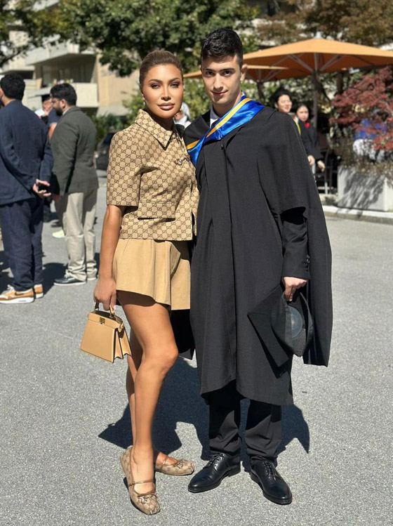 صورة رقم 2 - نوال الزغبى تحتفل بفخر بتخرج ابنها جورجي من جامعة سويسرا صورة رقم 2 - نوال الزغبى تحتفل بفخر بتخرج ابنها جورجي من جامعة سويسرا
