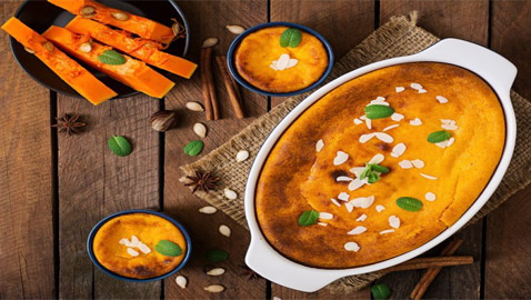 طريقة عمل قرع العسل بالمهلبية