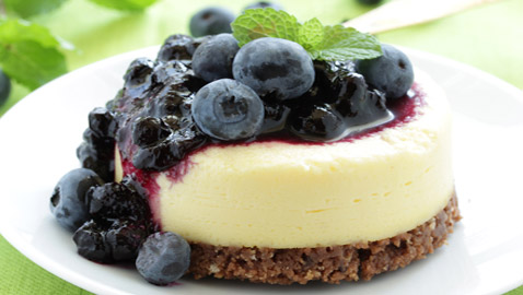 وصفة التشيز كيك الصحي منخفض السعرات الحرارية وخال من الغلوتين