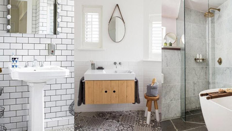 8 اقتراحات أنيقة وعصرية ستجعل حمامك الصغير يبدو أكبر