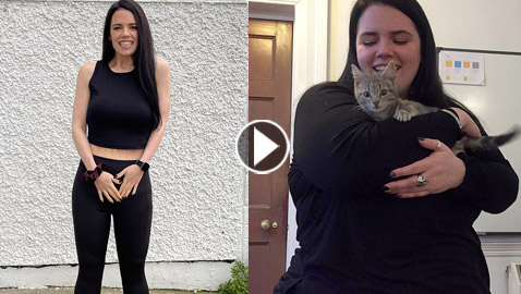 بريطانية تخسر اكثر من نصف وزنها بعام واحد! من 147 لـ 63 كغم! ما سر الريجيم الذي قامت به؟