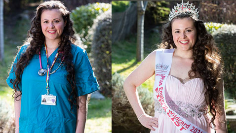 حصدت رقماً قياسياً من الأصوات.. طبيبة مبتدئة تخطف الأنظار في مسابقة ملكة جمال إنجلترا (صور)