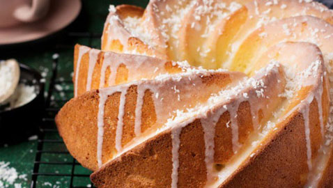 وصفة تحضير كيك جوز الهند بالجبن الكريمي