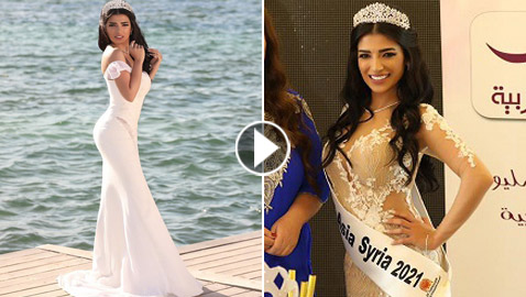 فيديو وصور سنا عطية.. ملكة جمال آسيا سوريا