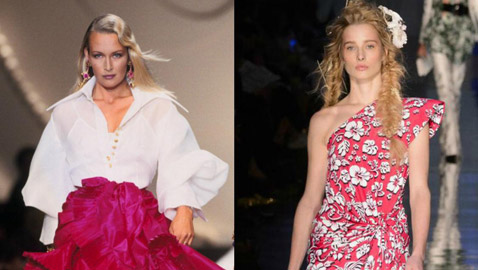 بنات عارضات شهيرات دخلن عالم الازياء بفضل امهاتهن.. صور عارضات وبناتهن 