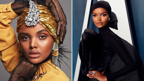 بعد اعتزالها بسبب الحجاب.. عارضة الأزياء العالمية حليمة عدن تعود من جديد! صور