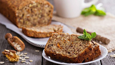 كيكة الشوفان بالعسل المشبعة