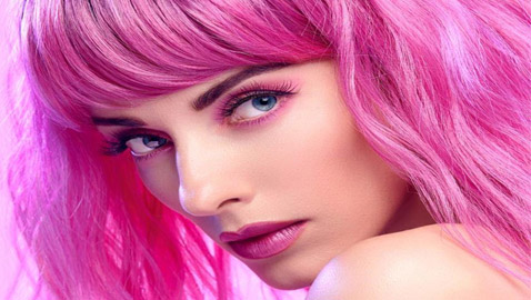 مكياج زهري لدعم مرضى سرطان الثدي في شهر أكتوبر الوردي