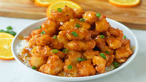 إليكم طريقة تحضير دجاج صيني بالبرتقال صحي وشهي للرجيم