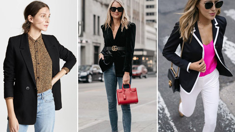 البليزر الأسود أهم صيحات شتاء 2021.. كيف تنسقينه؟