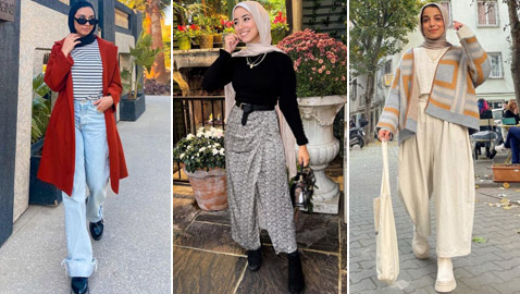 بالصور: إليكم صيحات موضة تناسب المحجبات في شتاء 2022