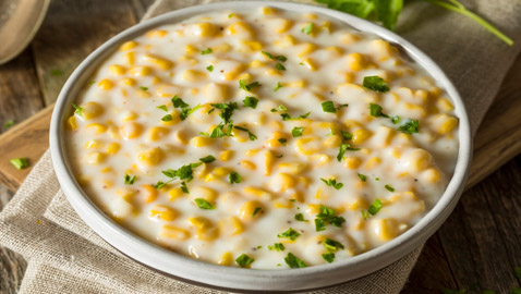 إليكم طريقة تحضير كريمة الذرة الشهية والصحية بأقل من ربع ساعة