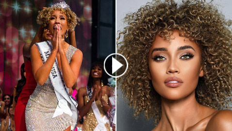 شابة سمراء تفوز بلقب ملكة جمال أمريكا.. جذبت الأنظار بجمالها وثقافتها