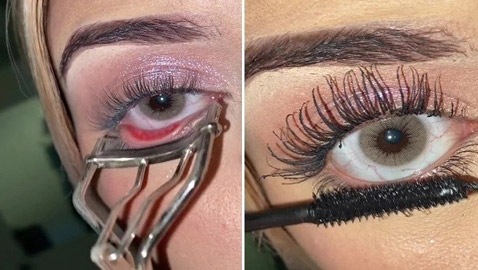 الطريقة الصحيحة لتجعيد الرموش