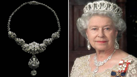 أغلى قلادة تملكها الملكة البرطانية إليزابيث.. كم ثمنها وكيف حصلت عليها؟