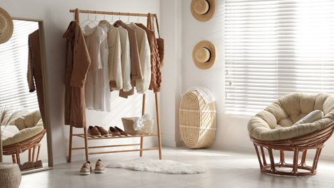 7 أفكار لديكور غرفة الملابس