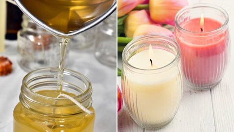 بمكونات بسيطة وخطوات سهلة.. إليكم طريقة صنع الشموع المعطرة بالمنزل