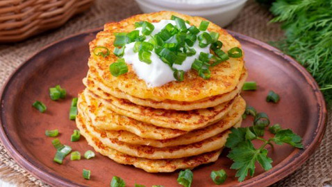 إليكم طريقة تحضير بان كيك البطاطا الحلوة الصحي والطيب