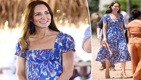 بالصور: كيت ميدلتون بإطلالة صيفية مشرقة.. وهذه تفاصيلها بالأسعار