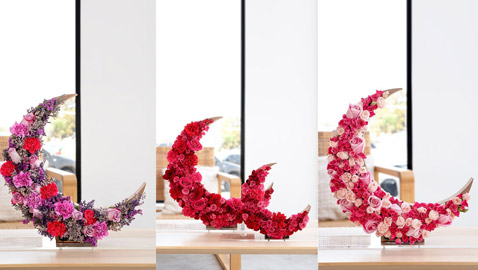 أضيفي رونقاً إلى منزلك في رمضان مع أجمل ديكورات الأزهار