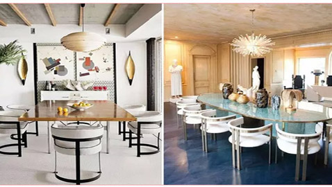 بالصور: 5 أفكار جديدة لديكور غرفة السفرة