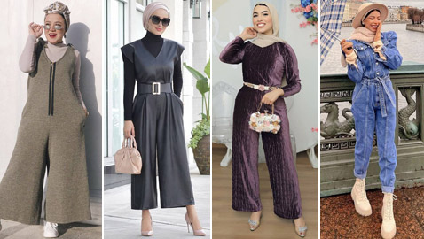 بالصور: موديلات جمبسوت للمحجبات لإطلالات أنيقة ومميزة