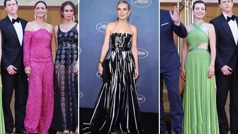 صور: نجمات بفساتين رائعة بلمسات المصمم اللبناني العالمي إيلي صعب في مهرجان 