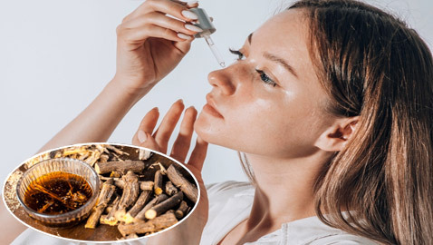 يعالج حب الشباب ويزيل تصبغات الجلد.. 5 فوائد لزيت العرق سوس للبشرة