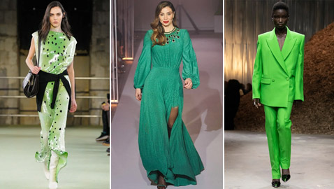 بالصور: أناقتكِ بالأخضر في احتفالات اليوم الوطني السعودي