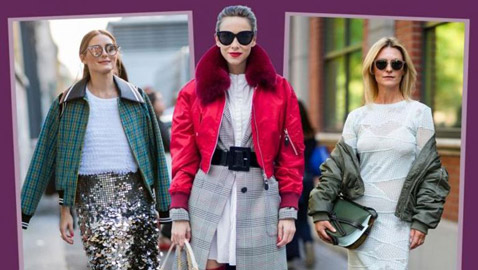 موضة خريف 2022.. سترة بومبر تعود للتألق بأفكار جديدة