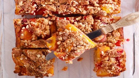 إليكم طريقة تحضير كيك الشوفان بالدراق لمحاربة سرطان الثدي