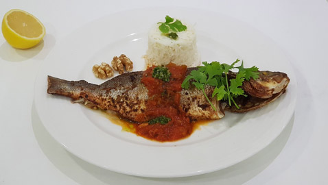 اليكم طريقة إعداد سمكة 