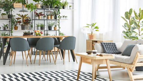 تزيين المساحات الضيقة بتصاميم عصرية