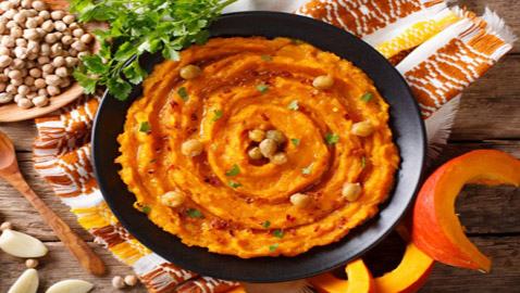 إليكم وصفة حمص بالقرع اللذيذ للرجيم