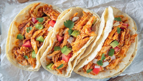 إليكم طريقة تحضير تاكو الدجاج للدايت.. وصفة مشبعة وسهلة