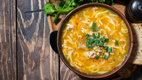 اليكم طريقة اعداد شوربة الشعيرية بالخضروات