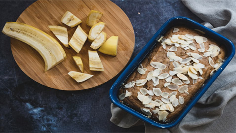 فوائد صحية وغذائية عديدة لـ مخبوزات دقيق قشور الموز