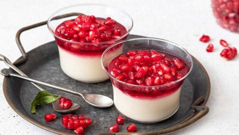 إليكم طريقة تحضير مهلبية الرمان المميزة واللذيذة