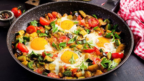 إليكم طريقة مميزة لتحضير شكشوكة الباذنجان بالجبن بطعمها الرائع