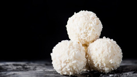 اليكم طريقة تحضير كرات الرافيلو ب 15 دقيقة