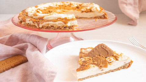 إليكم طريقة تحضير حلى زبدة اللوتس بدون سكر للرجيم