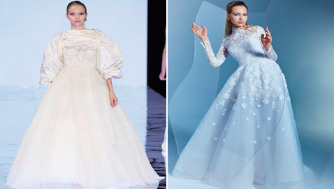 موديلات فساتين سهرة كلوش للمحجبات لإطلالة بلمسة رومانسية.. صور