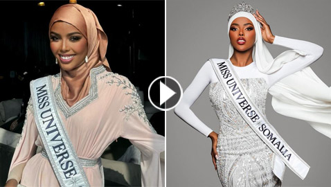 أول محجبة في تاريخ مسابقة ملكة جمال الكون.. خديجة عمر من الصومال