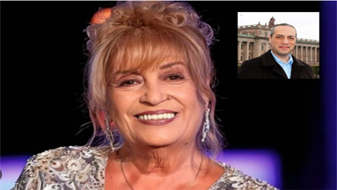منى واصف تلتقي بابنها الذي غادر سوريا قبل 20 عاماً لمعارضته النظام